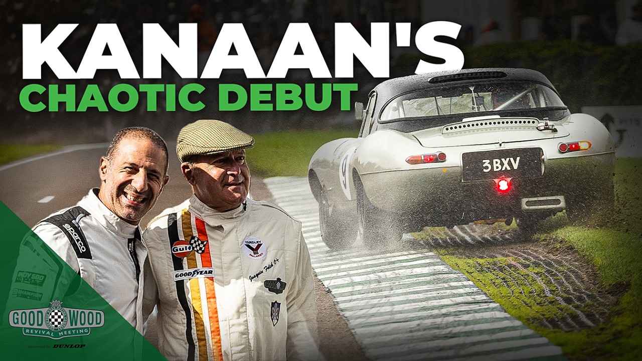 Tony Kanaan vs Wet Weather Chaos at Goodwood Revival | RAC TT 2025