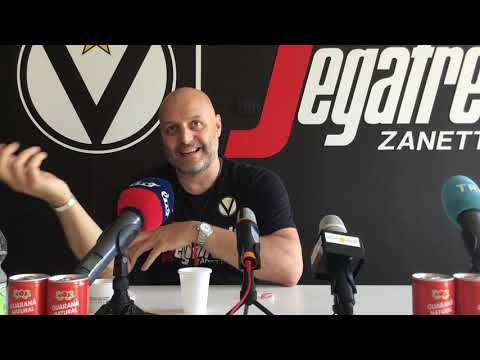 LBA, Playoff 20/21 | Final vs Olimpia Milano | Press Conference | Coach Djordjevic