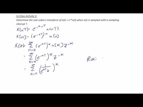 ECE320 Lecture7-2b: Discrete-Time Systems: z-Transforms