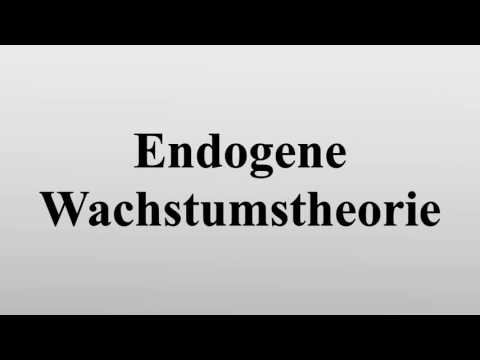 Endogene Wachstumstheorie