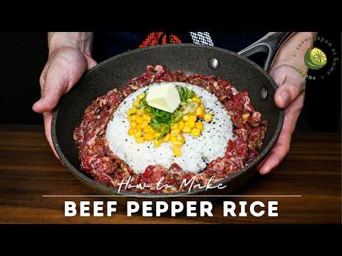 One-Pan Beef Pepper Rice for Busy Nights (20 Minutes Recipe)