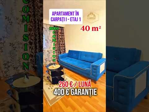 VIDEO | Etaj 1 | Apartament cu 2 camere, complet echipat | Carpati I — Video
