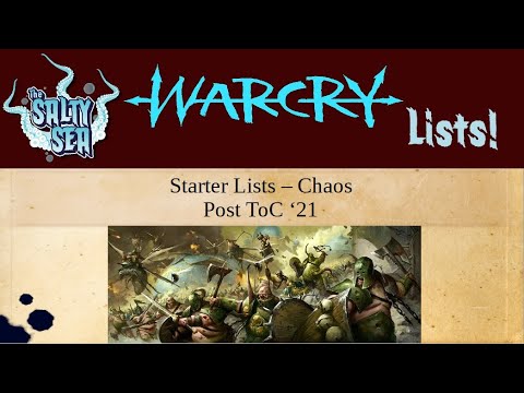 Starter Lists for EVERY Warcry Faction - Chaos 2022