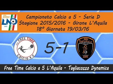 19/03/2016 - Free Time L'Aquila vs Tagliacozzo Dynamica