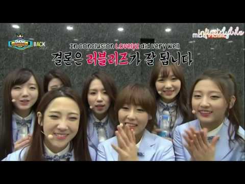 [ENG SUB] 141129 Lovelyz Show Champion Behind
