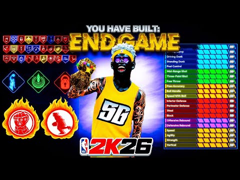 *NEW* BEST POINT GUARD BUILD in NBA 2K26! BEST GAME BREAKING BUILD! Best Build 2k26