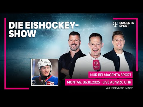 Die Eishockey-Show - Folge 2 (mit Justin Schütz) | 2025 | MAGENTA SPORT