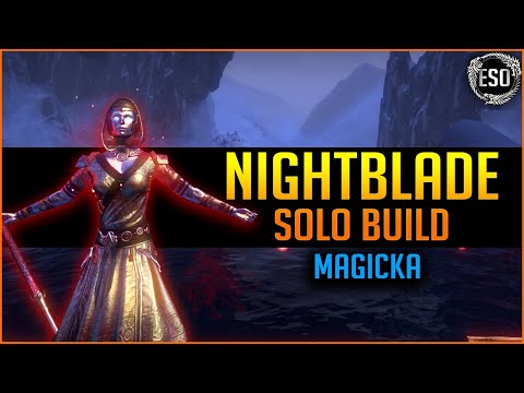 ⭕Magicka Nightblade Solo Build PvE⭕ - ESO Elder Scrolls Online