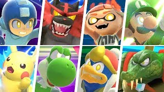 Super Smash Bros Ultimate - All Final Smashes