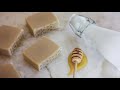 Homemade honey & rice milk soap🍯🥛 Natural deluxe soap