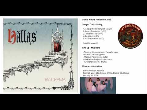 Hällas(Sweden)-Panorama(2026)-Above The Continuum, (Symphonic prog)