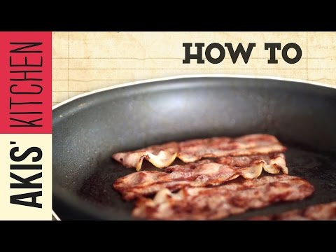 How to make Crispy Bacon | Akis Petretzikis