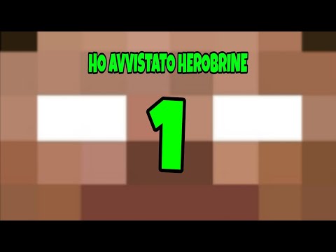 Minecraft ITA - HO AVVISTATO HEROBRINE - Ps4