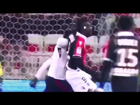 OGC NIce Mario Balotelli scores against LOSC 2/3/2018