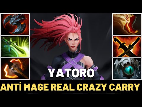 YATORO Anti Mage Real Crazy Carry 7.30 Dota 2