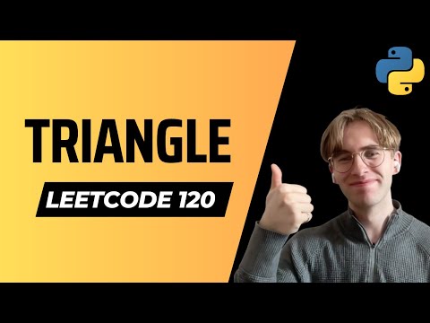 120 Triangle Python Leetcode Solution