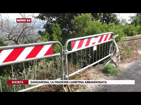 Zangarona, la frazione lametina abbandonata