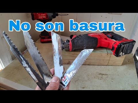 Thumbnail for Mira esta fantástica técnica para afilar las hojas de sierra viejas by viejas