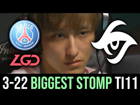 LGD vs Secret - 3-22 BIGGEST STOMP on The International 2022