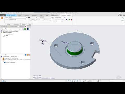 Creo GD&T Advisor Plus