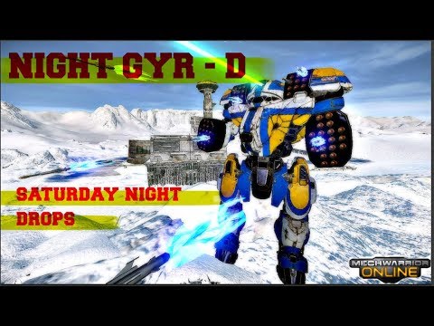 MechWarrior Online - Night Gyr D - Gameplay