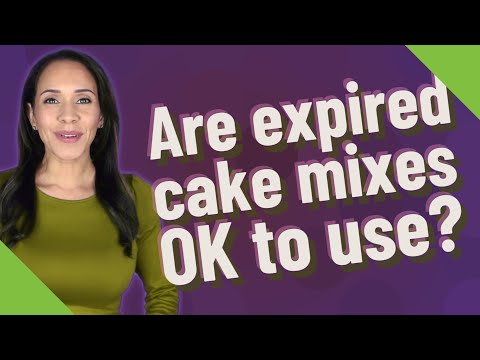 Are expired cake mixes OK to use?