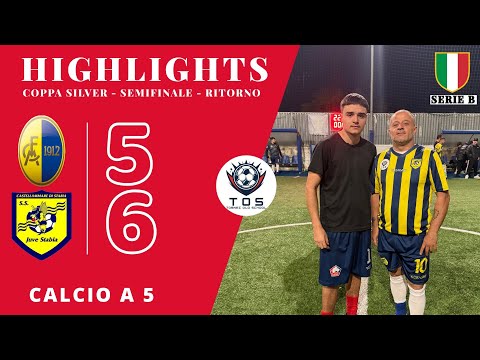 SERIE B | COPPA SILVER - SEMI | CALCIO A 5 | MODENA 5 - 6 JUVESTABIA (AGGR. 9-9)| TORNEI OLD SCHOOL