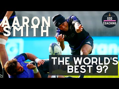 Worlds best 9? Aaron Smith Scrum Half Pass & Box Kick - Rugby Analysis - New Zealand All Blacks GDD