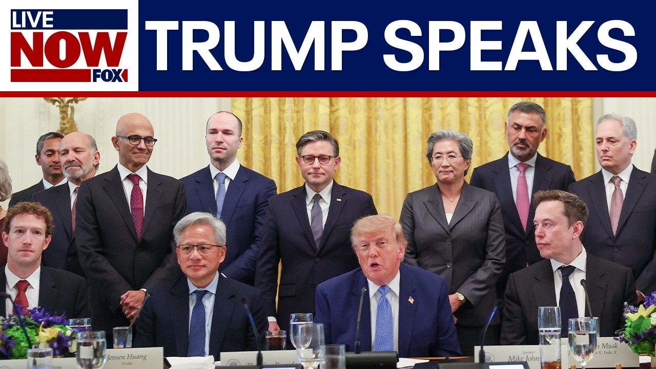 President Trump meets with tech leaders amid AI concerns