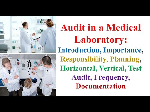 #Audit in #Medical Lab: Introduction, Importance, Responsibility, Planning, Horizontal Audit #hindi