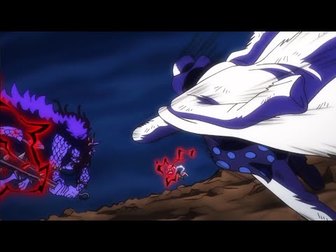 CP0 Guernica interrupts Luffy and Kaido's Battle, Luffy K.O (English Sub)