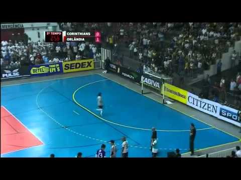 Gols: Corinthians 0 x 2 Orlândia  - Semifinal Liga Futsal 2013