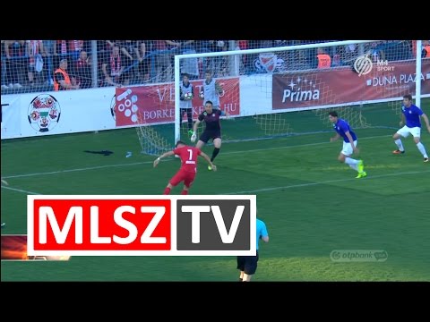 Makrai Gábor gólja a DVTK – Újpest FC mérkőzésen