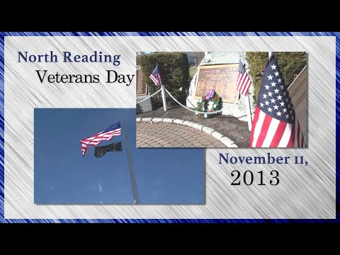 North Reading Veteran's Day Ceremony - November 11, 2013