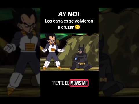 Los canales se volvieron a cruzar  #dragonballz #dragonballsuper #batman #DC #goku #vegeta #superman