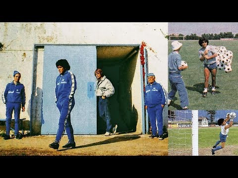 【Special】 Training with Maradona! ☆ Napoli compilation 720p