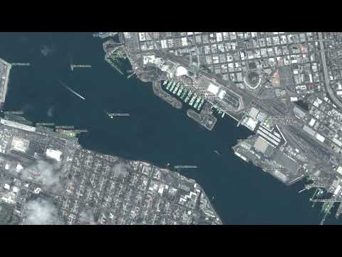 YOLOv8-obb detection with rotated boxes