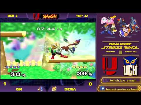 Beauchef Strikes Back 2 - Gin (Falco) vs Dexia (Fox) - Winners Round 2