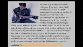 preview picture of video 'Gitarrlektioner i Örby - www.gitarrlektionerimark.se'