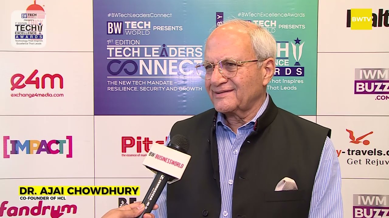 Dr Ajai Chowdhry, Co-Founder of HCL | BW Tech Excellence Awards 2025
