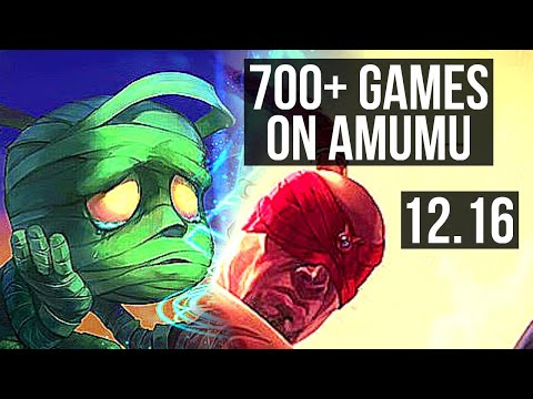 AMUMU vs LEE (JNG) | 2/1/9, 700+ games | KR Diamond | 12.16
