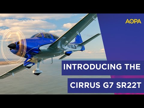 Take a flight in the new Cirrus G7 SR22T