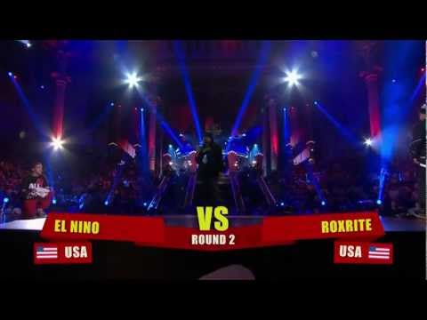 Red Bull BC One 2011 Quarter Finals 1 - El Nino vs Roxrite