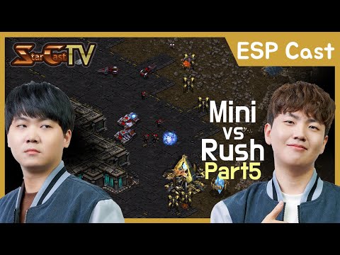 [ESP] Mini vs Rush on Largo (Bo5, Part5) - Starcraft Remasterizado (StarCastTV Español)