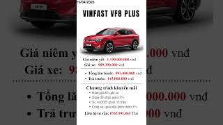 Giá lăn bánh Vinfast VF8 Plus mới nhất #báogiáxe #automobile 
