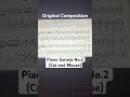 Cat And Mouse Short Composition Shorts Music Ljc Band Thankyou Sheetmusic