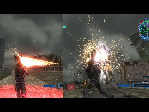 EDF Earth Defense Force 5 DLC 2 M 7 Engage Aliens 5 - Revisited Twice - Ranger Inferno
