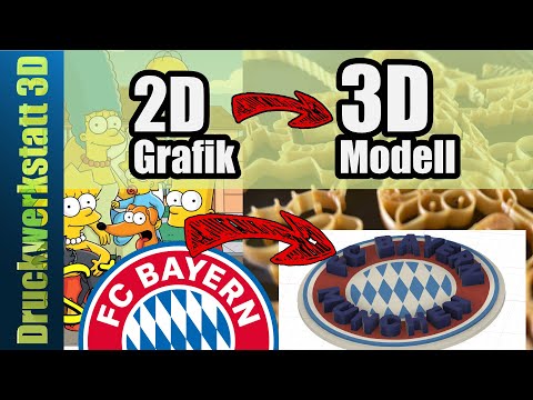 Easily transform images into 3D models and print them – with Inkscape and Autodesk Fusion 360.