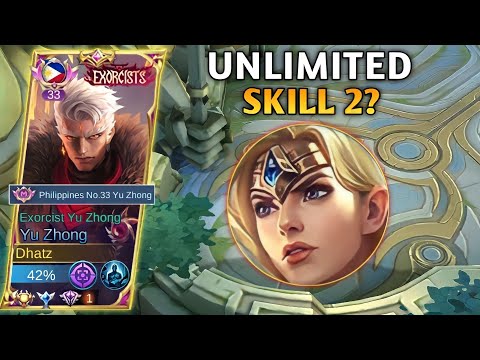 BUFF FREYA UNLI SKILL 2 CAN'T EVEN REACT TO THIS WALL TRICK | YU ZHONG EMBLEM SET 2023