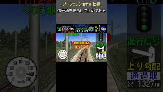 電車でGO!プロフェッショナル仕様、信号場を駅として表示し止めてみる